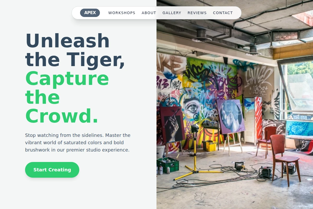 Saturated Art Studio