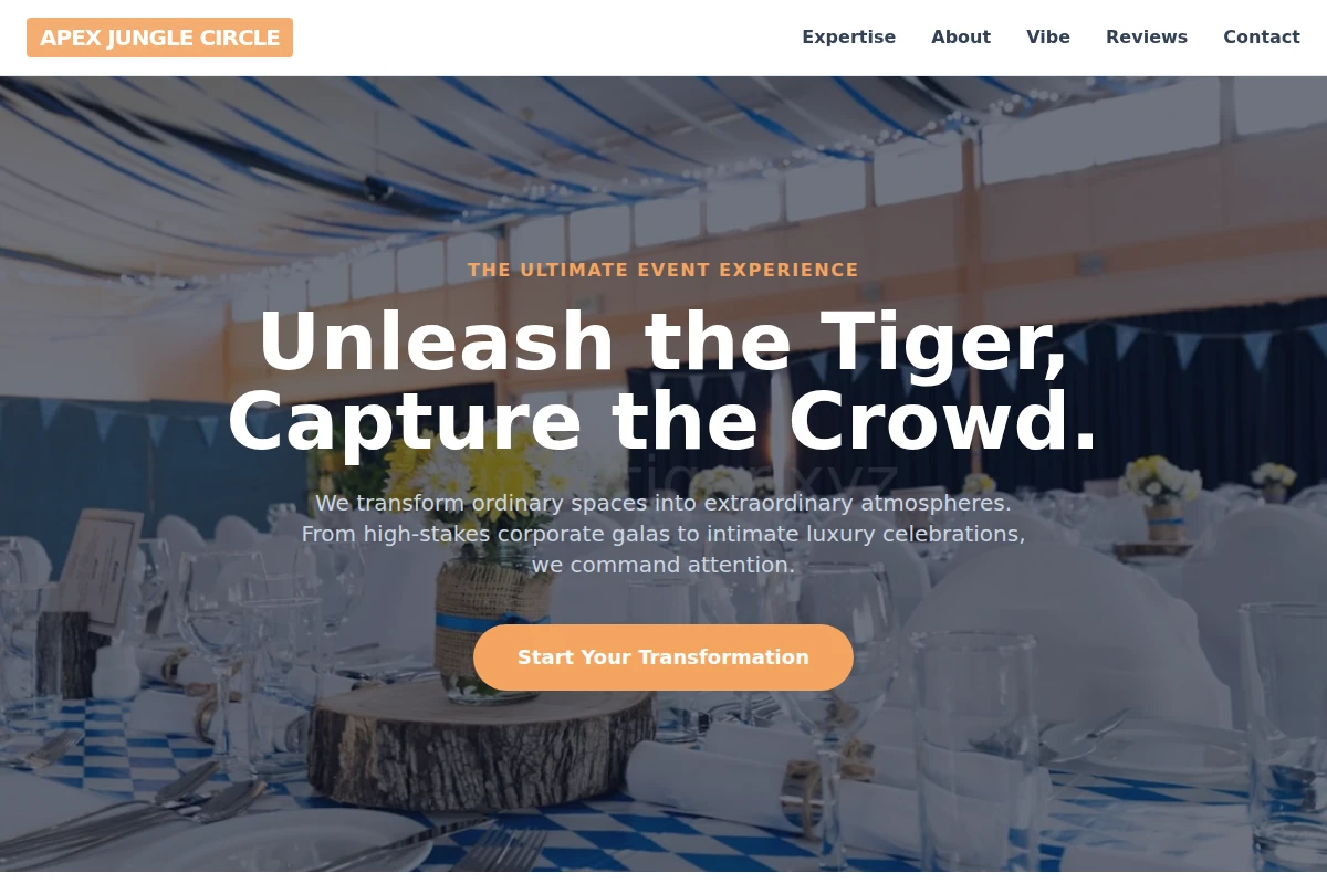 Showcase Event Planning