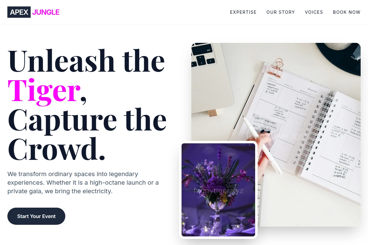 Neon Event Planning