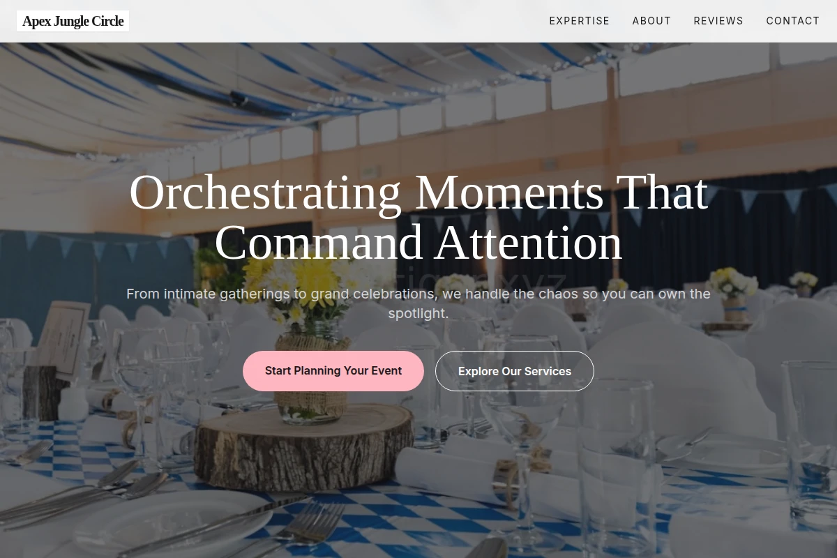 Tame Event Planning