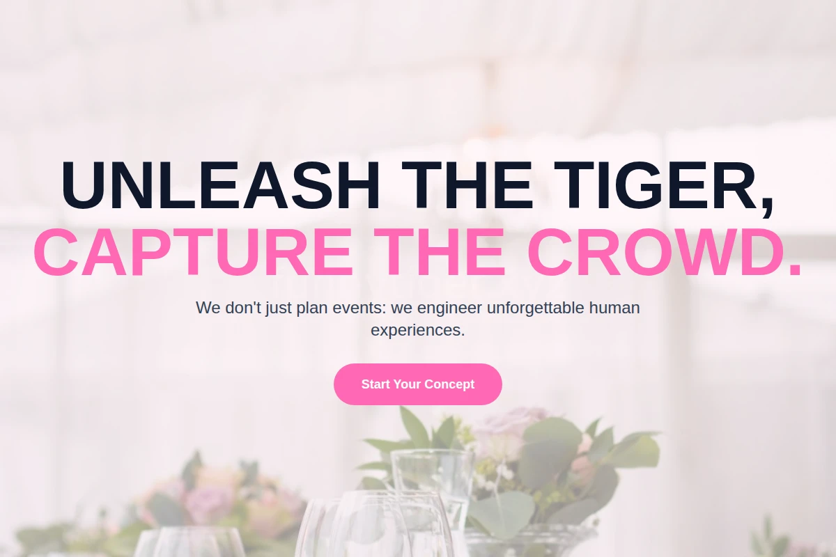 Concept Event Planning