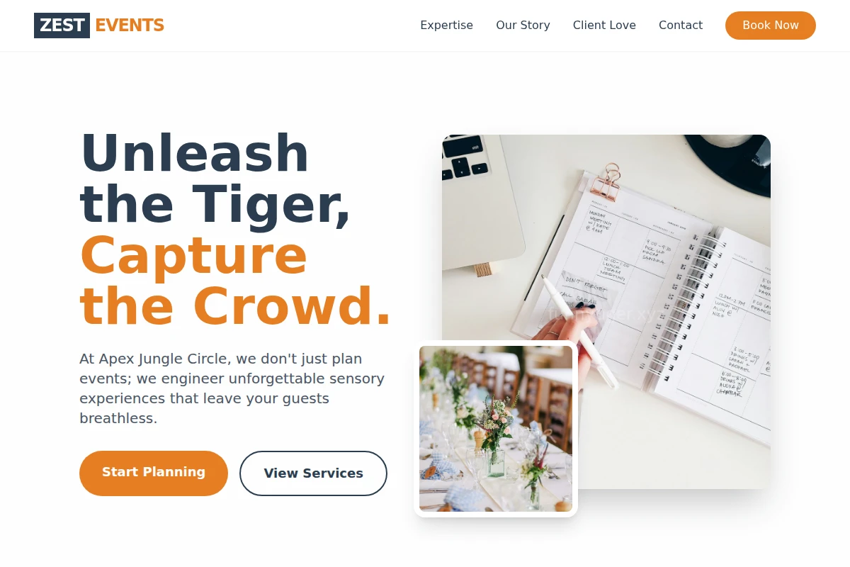 Zest Event Planning